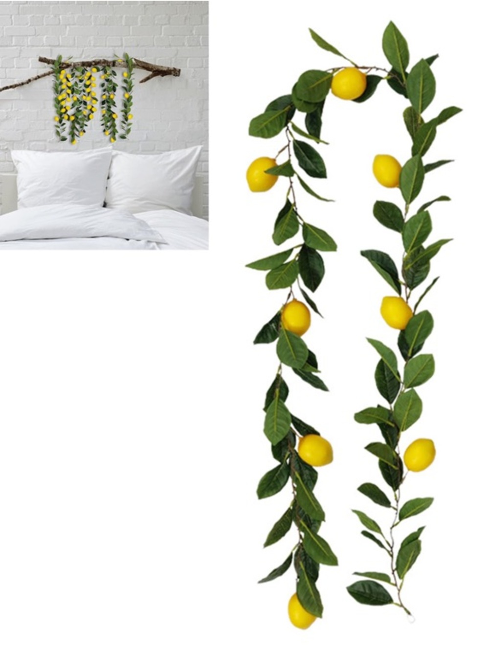 Artificial Lemon 🍋 
Garland